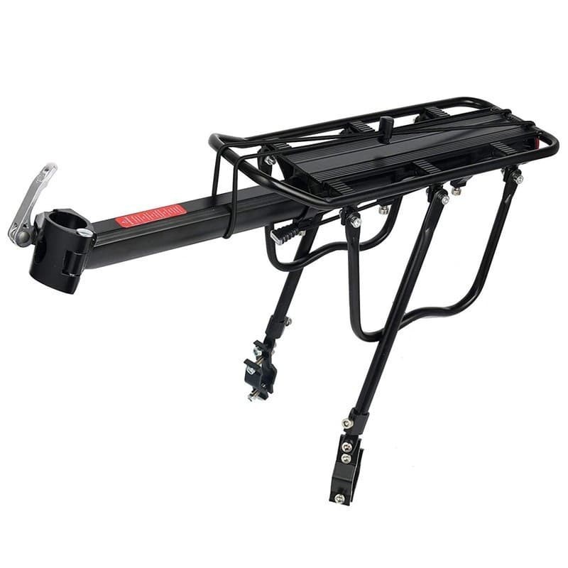 Bike Carrier MTB Steel Bicycle Racks Rear Luggage Rack Shelf Bracket ...