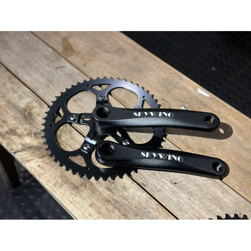 Crank Arm Ingrid Components Crankset Gold Chainring Ingrid CRS-G