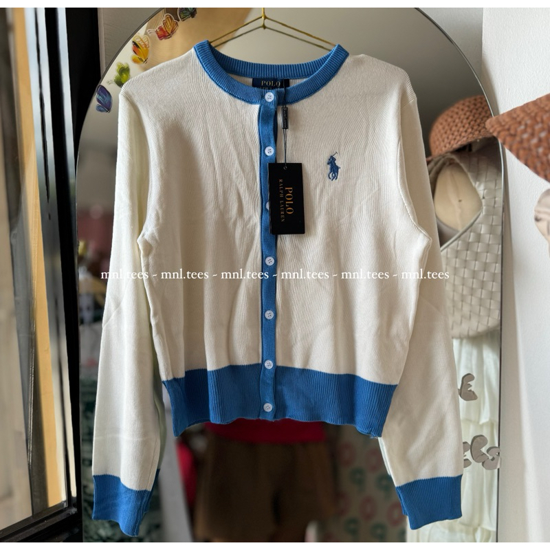 BKK RL KNITTED BUTTON CARDIGAN XS L mnl.tees Shopee Philippines