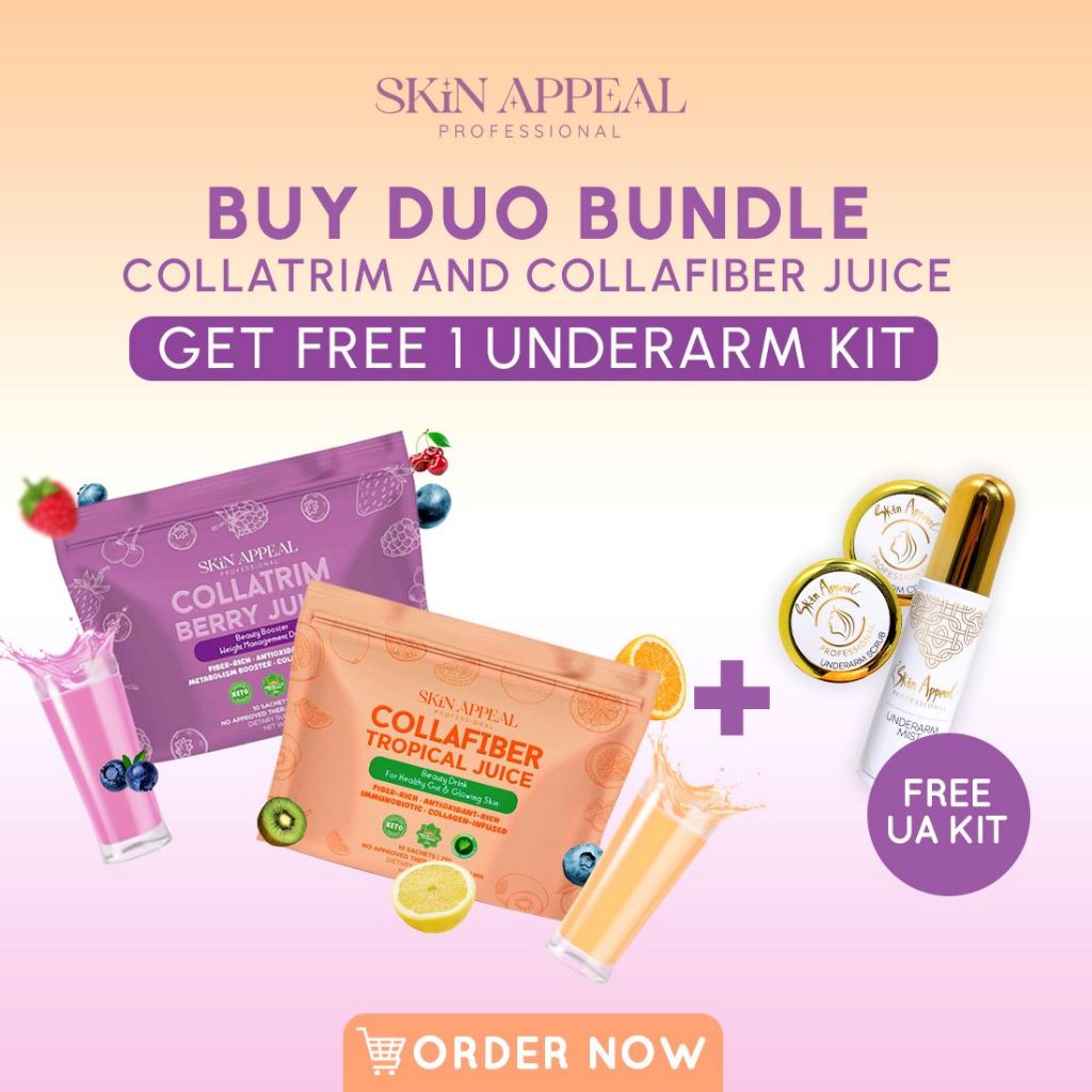 BUY COLLAFIBER AND COLLATRIM JUICES with FREE UA KIT | Shopee Philippines