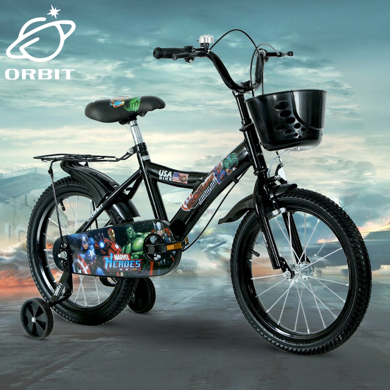 【ORBIT-600】 Size 12/16 Bike for Kids/Kids Bike Marvel Mountain bike for ...
