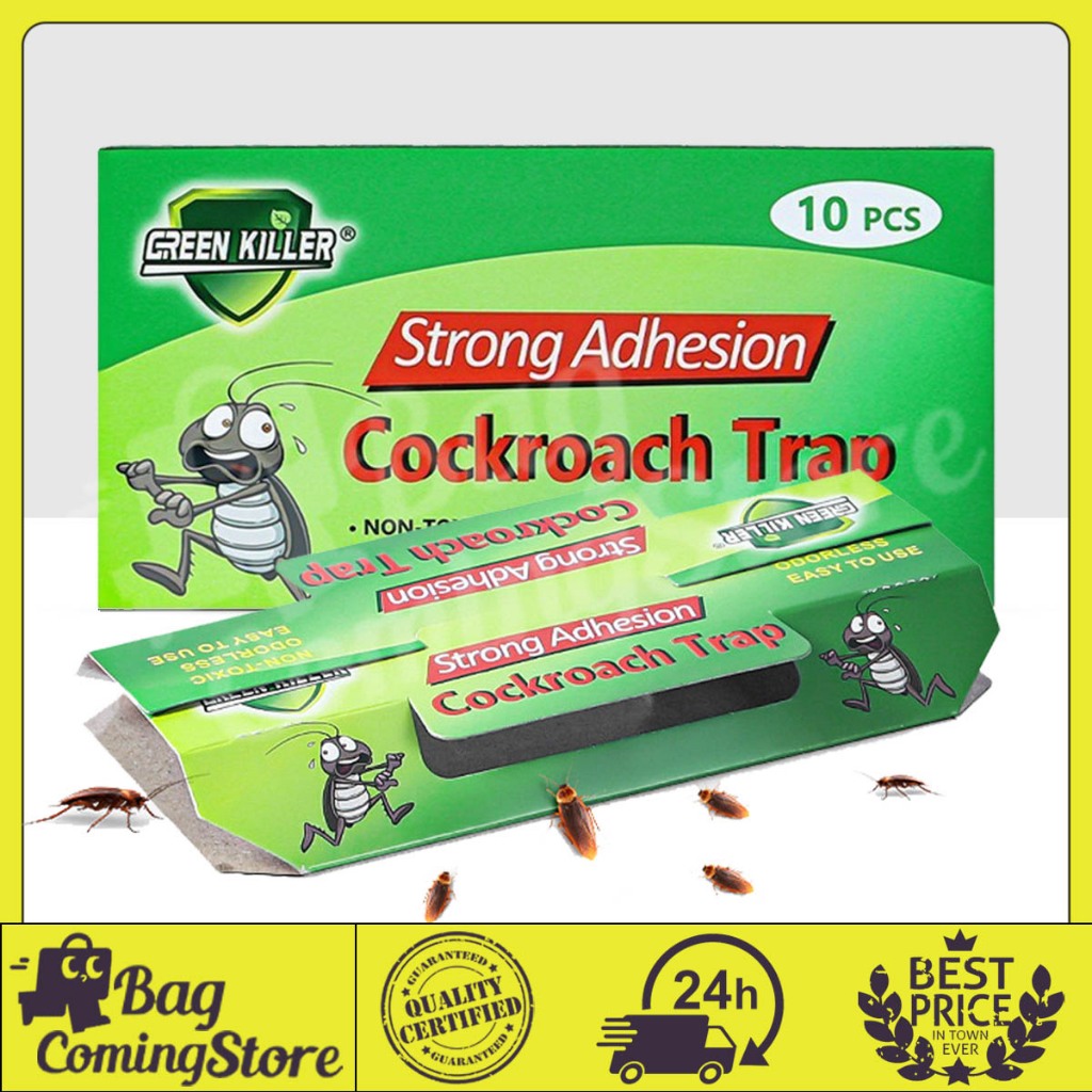 10Pcs Cockroach Killer Roach Traps with Bait Roach Motel Cockroach ...