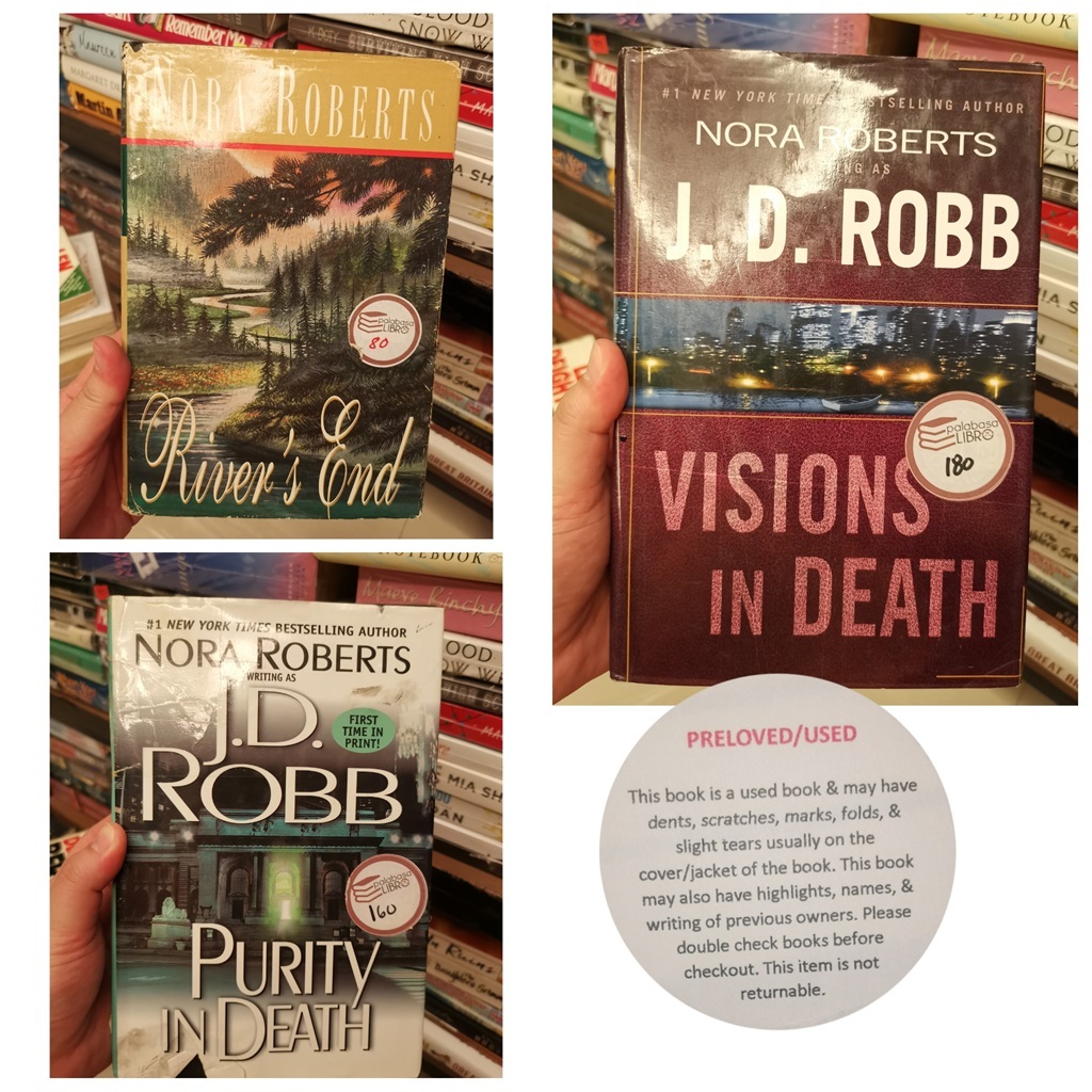Rivers End Nora Roberts Visions Of Death Purity in Death JD Robb ...