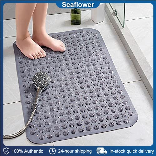 PVC Bath Mat Toilet Shower Non Slip Mat PVC Bathroom Mats Anti Slip ...