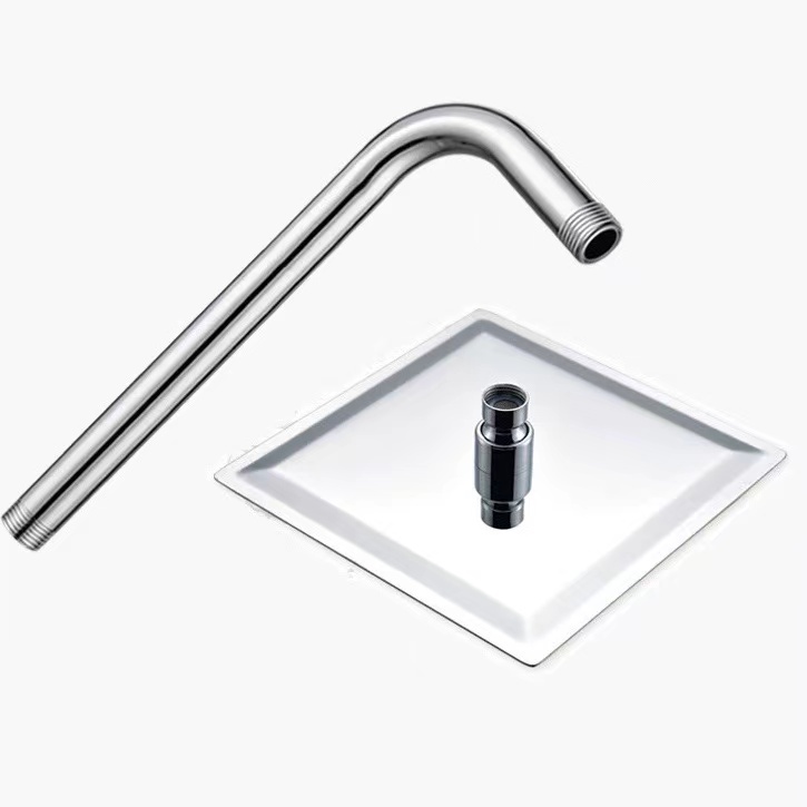 8/ inch Rainfall Shower Head Stainless Steel Square Rain Shower Head ...
