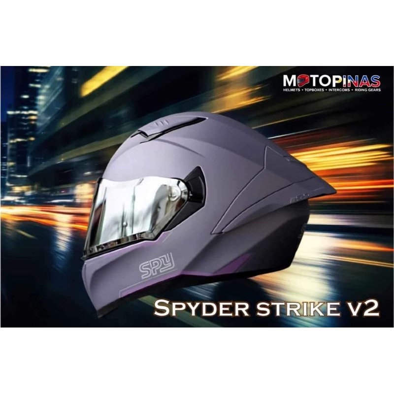 Dual Visor Crivit Flip Up Helmet Spyder Spy Strike Full Face Dual