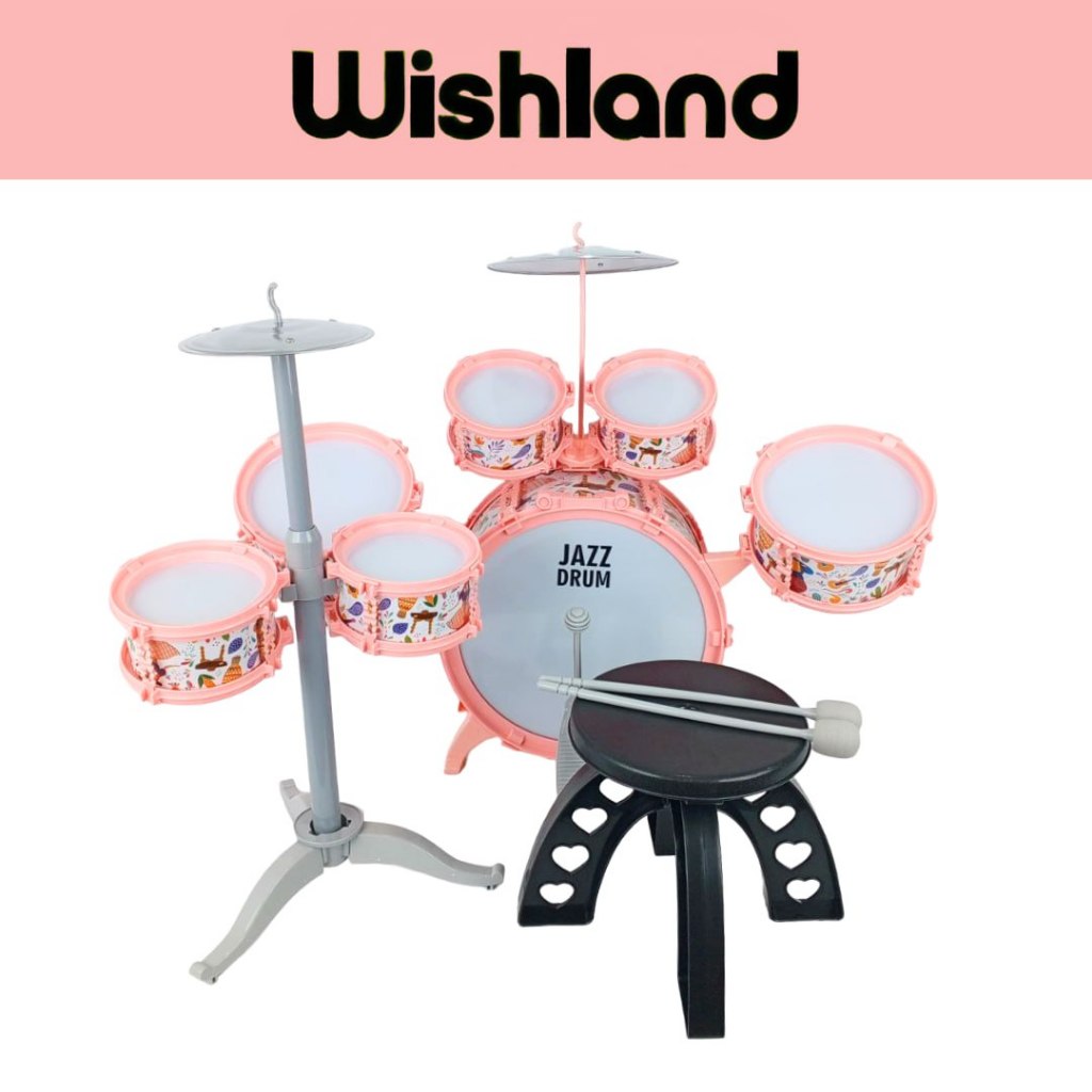 Junior Maestro Drums Ages 3+ Percussion Instrument Set Gift For Kids by  WISHLAND
