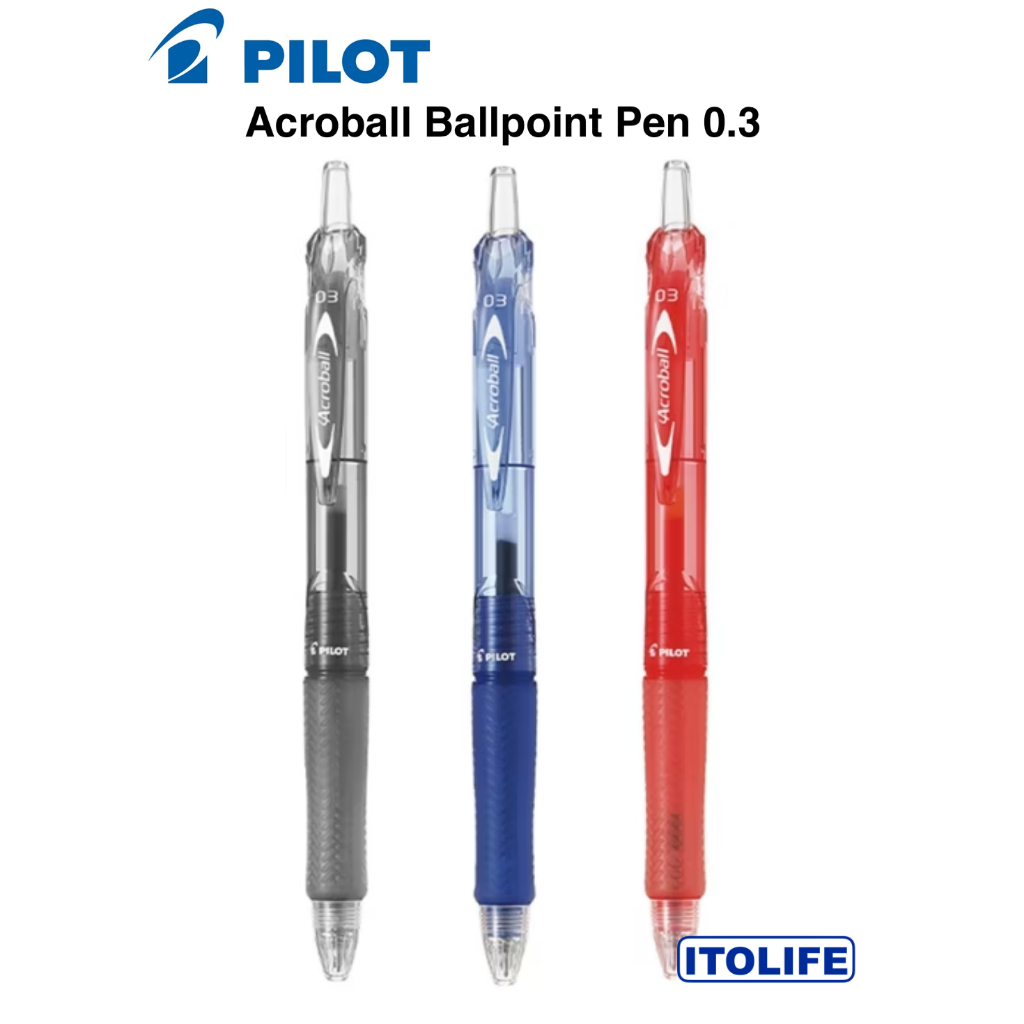 Pilot Acroball Ballpoint Pen 0.3mm BAB-15MF- 1pc | Shopee Philippines
