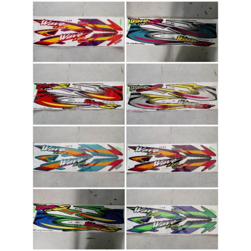honda wave 110 alpha decals | Shopee Philippines