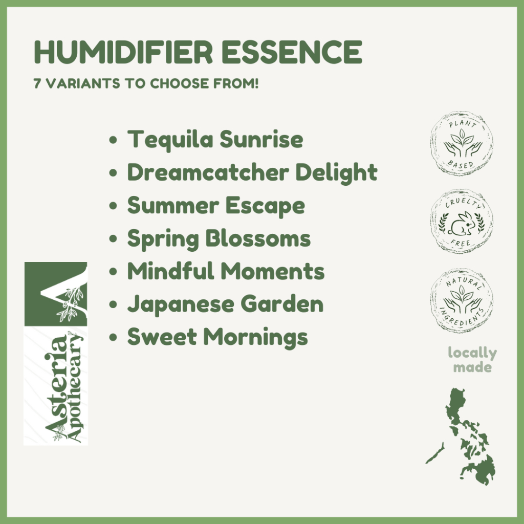Humidifier Essence - Asteria Apothecary | Shopee Philippines