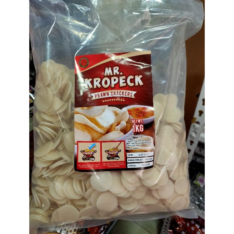 Mr. Kropeck Crackers Chicharon Four Seasons and Prawn 1kg | Shopee ...