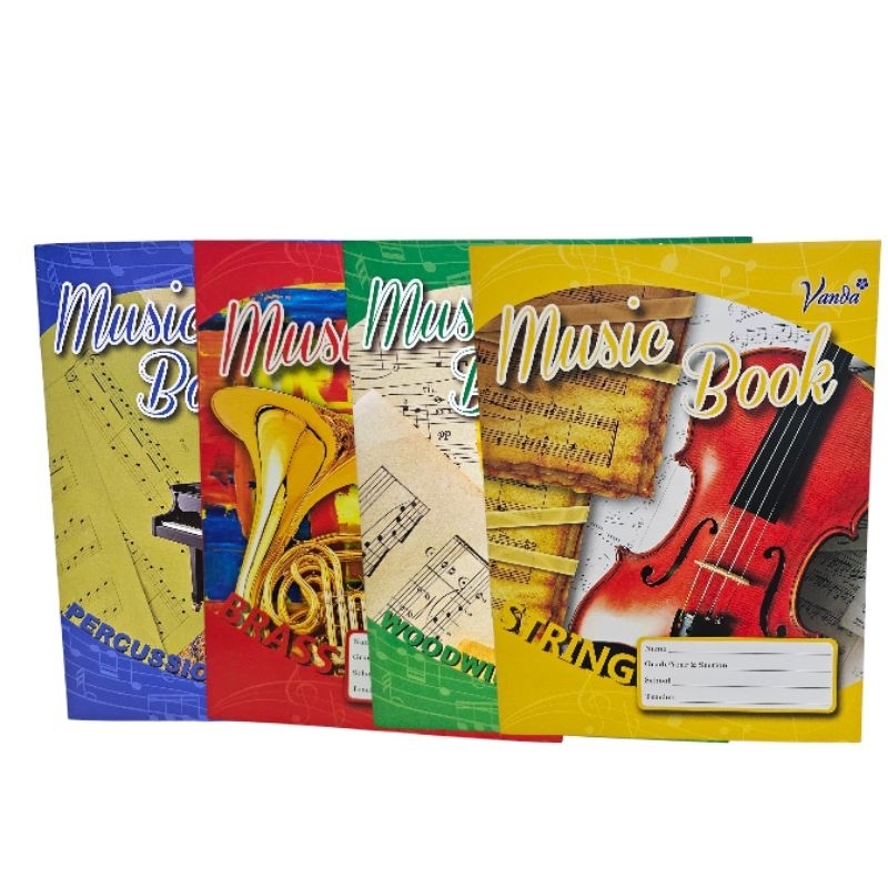 Vanda Music Book Big Class A Set of 2 Pieces | Shopee Philippines