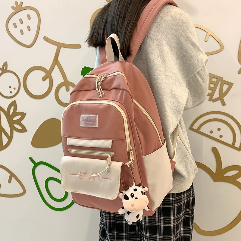 Canvas school bags for girls best sale