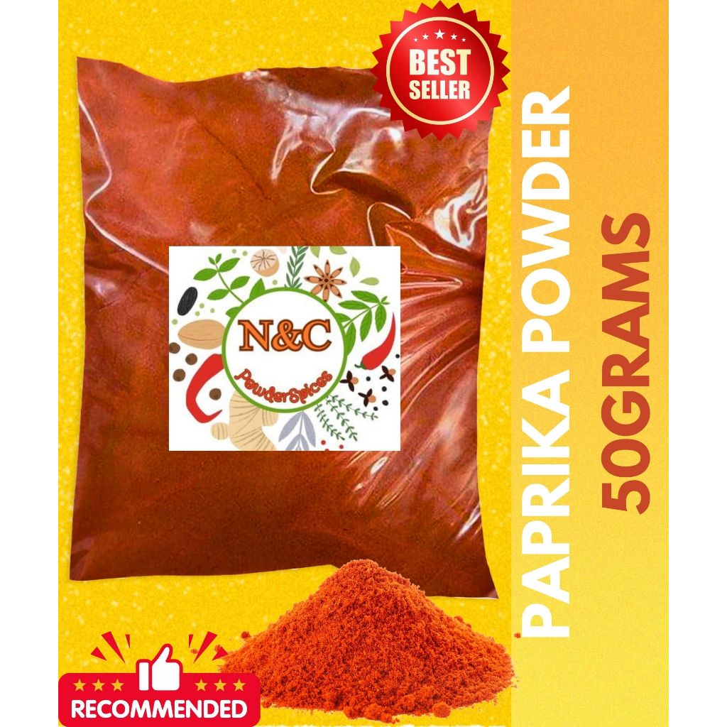 Spanish Paprika Powder (50grams, 100grams) | Shopee Philippines
