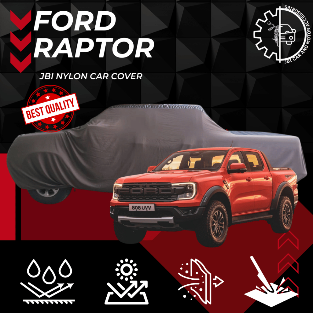 Ford Raptor Water Repellant Car Cover High Quality (Random color ...