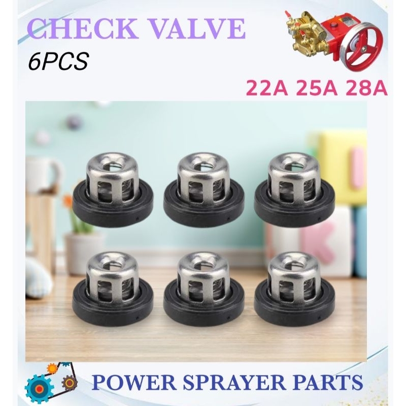 6pcs KAWASAKI POWER SPRAYER CHECK VALVE / VALVE ASSEMBLY 22A 25A 28A ...