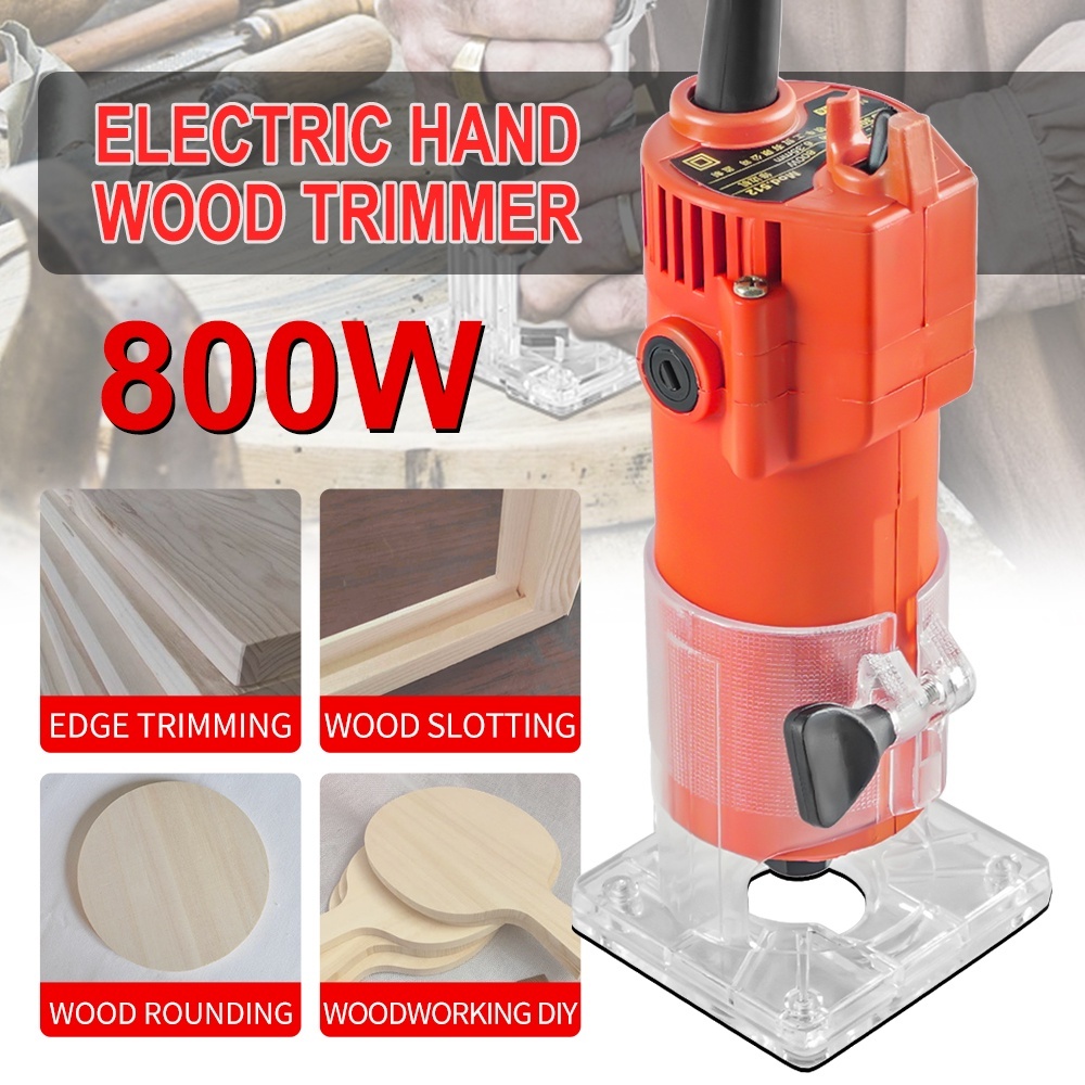 800WRouter Machine Palm Wood Router/Electric Wood Trimmer DIY Cutting ...