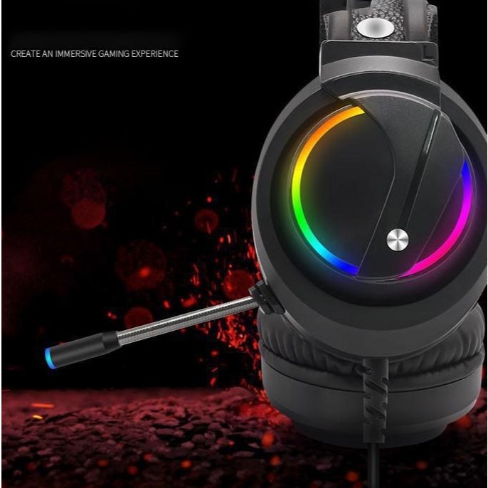 RGB Headset Gaming Computer Headset | Shopee Philippines