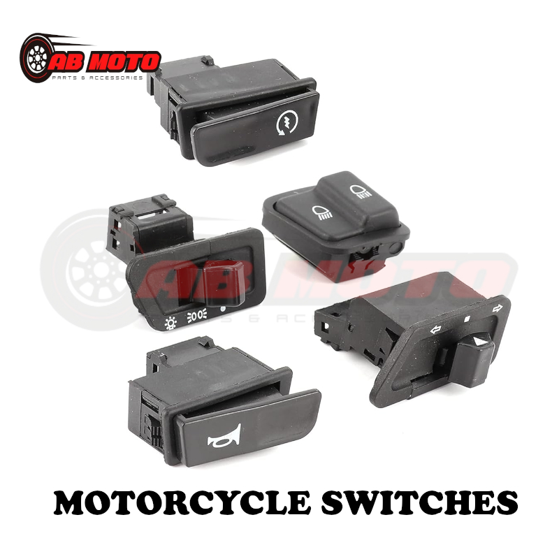 ABmoto Horn switch Starter switch Brake switch Hazard Headlight Switch