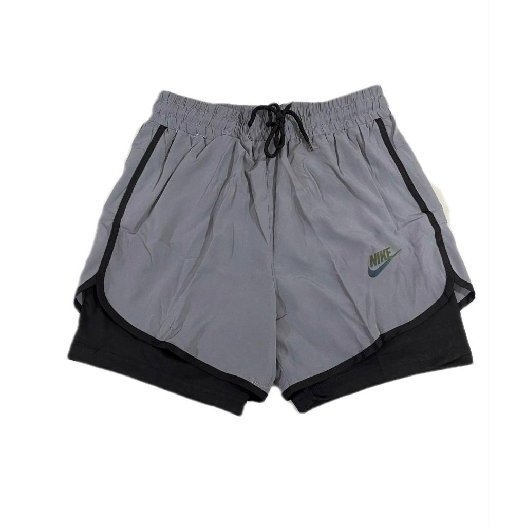 men cycling shorts running track sports shorts 2 in 1 cycling shorts yoga training shorts