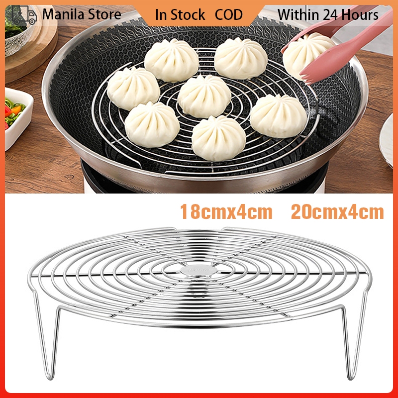 Multifunction Steamer Rack 304 Stainless Steel Pot Steaming Tray Food ...