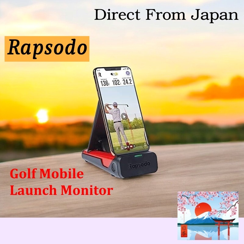 Rapsodo Mobile Launch Monitor Golf Distance Measuring Device Laser ...