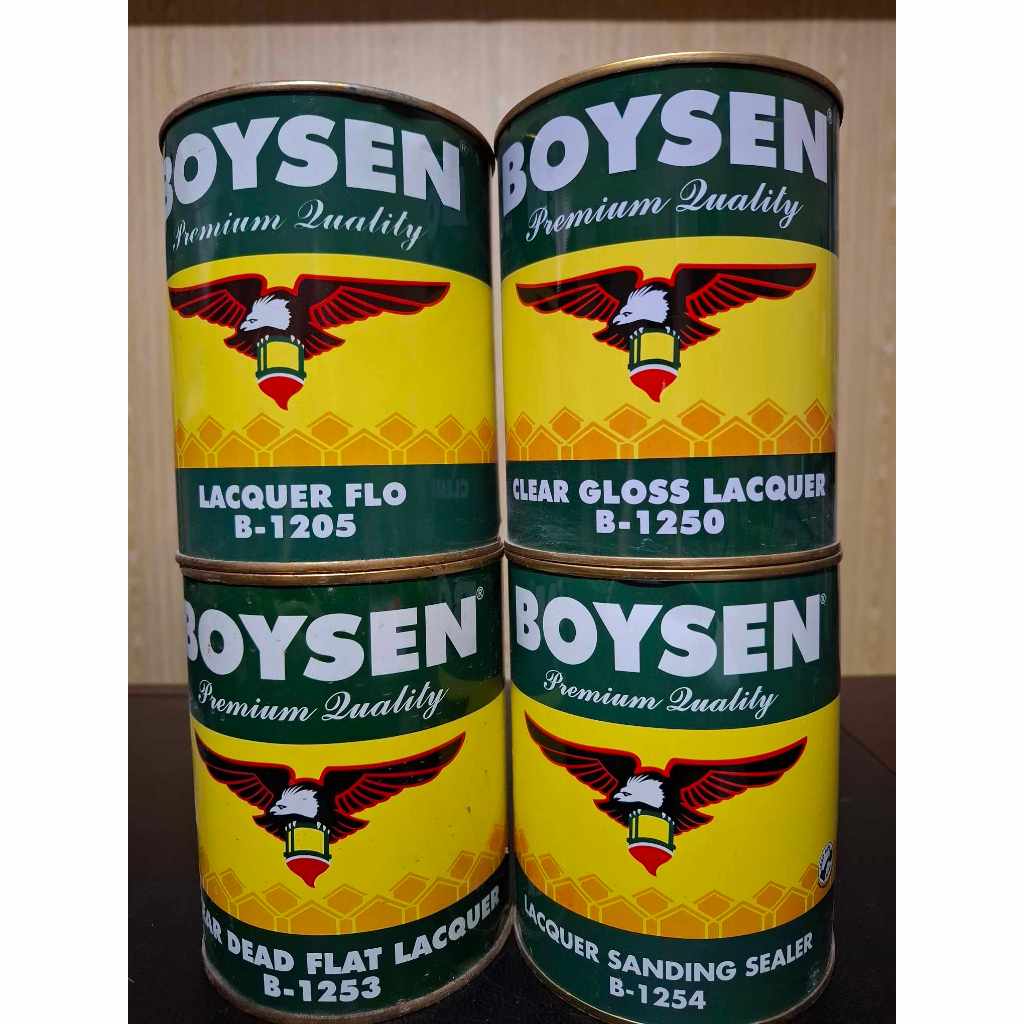 #BOYSEN Premium Quality 1L (B1205/B1250/B1253/B1254) Lacquer Flo/Clear ...