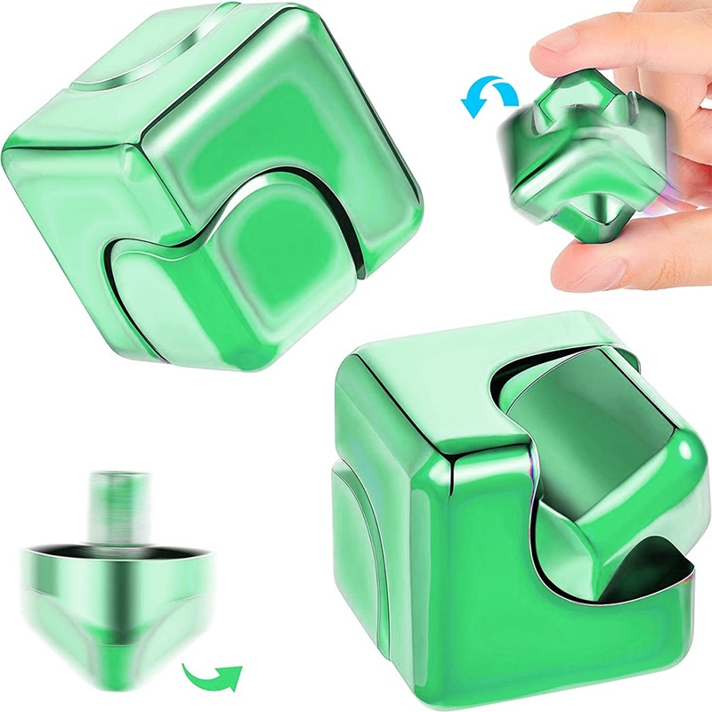 Fidget Cube Decompression Fingertip Gyro Cube Spinning Snail Dice Toys ...