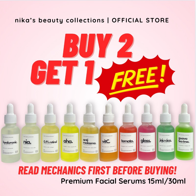 NBC Premium Facial Serums 15ml/30ml | Shopee Philippines