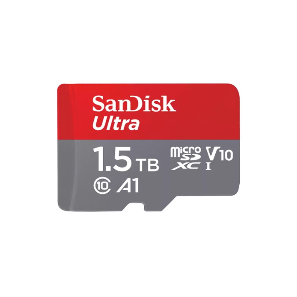 SanDisk Ultra MicroSD SDSQUAC 1.5TB SDXC UHSI U1 Class 10 A1 Micro SD
