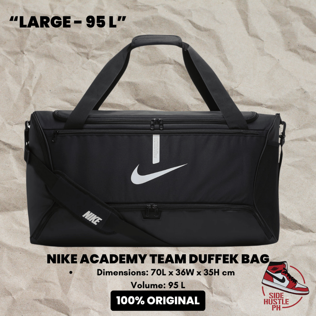 Academy Team Duffel bag 95L [100% Original] | Shopee Philippines
