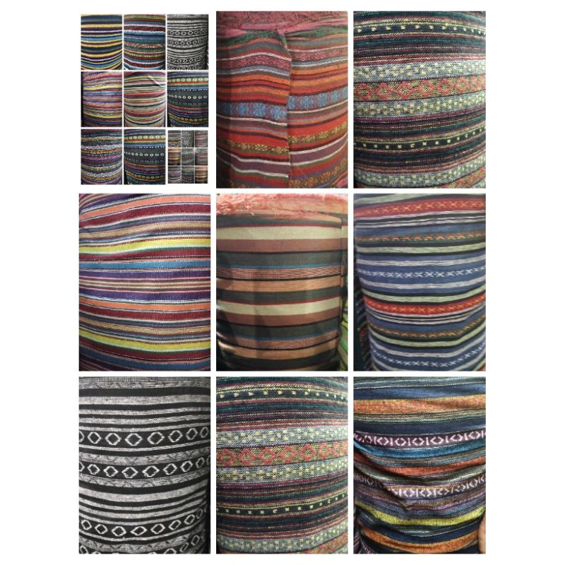 ethnic fabric DIY native tribes/igurot sold per yard. | Shopee Philippines
