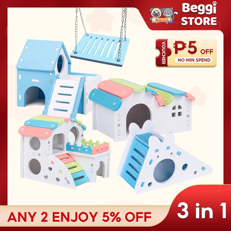 Curated visual reference: Curated Team Hamster Castle Divider Cabins Gallery View 32