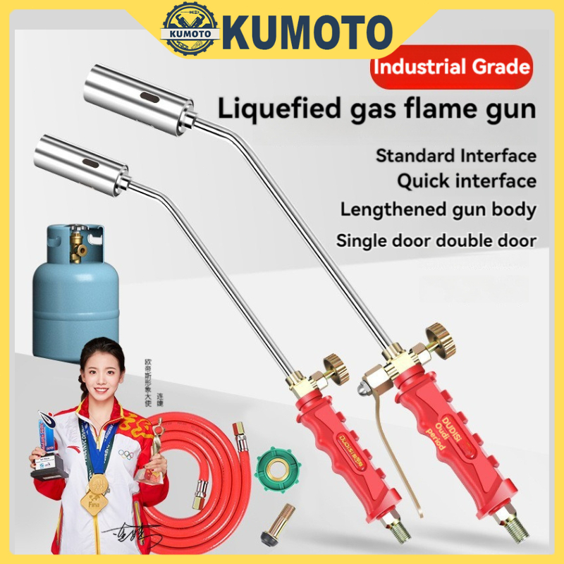Liquefied Gas Welding Torch Tool with 2M Hose Flame Heating Welding ...