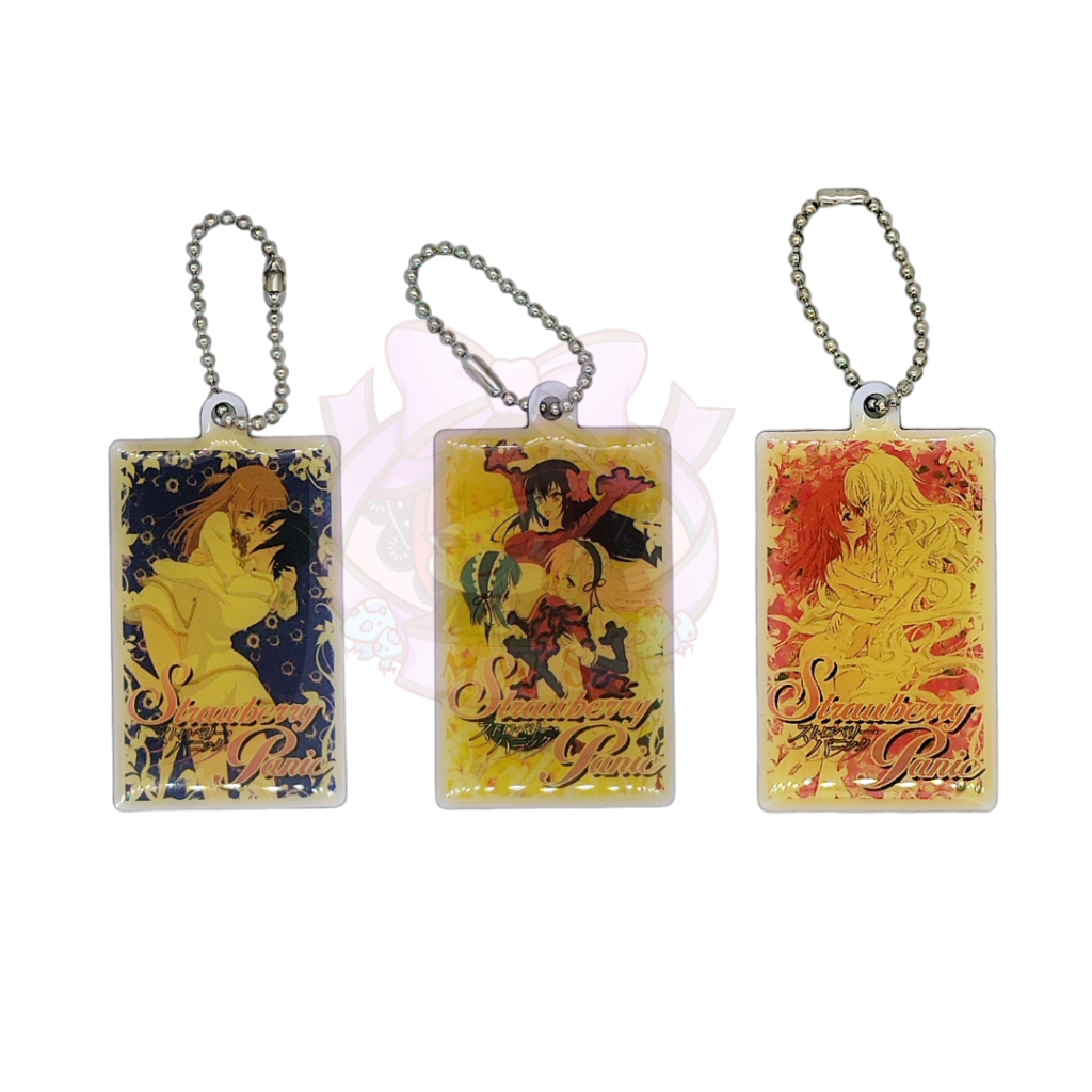 Strawberry Panic! Rare Metal Charm Key Holder & Strap | Shopee Philippines