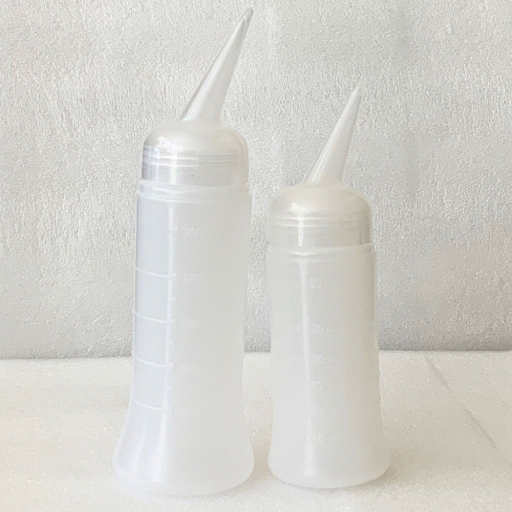 Hair Perm Container/ Small and Large Condiments and Sauce Squeeze ...