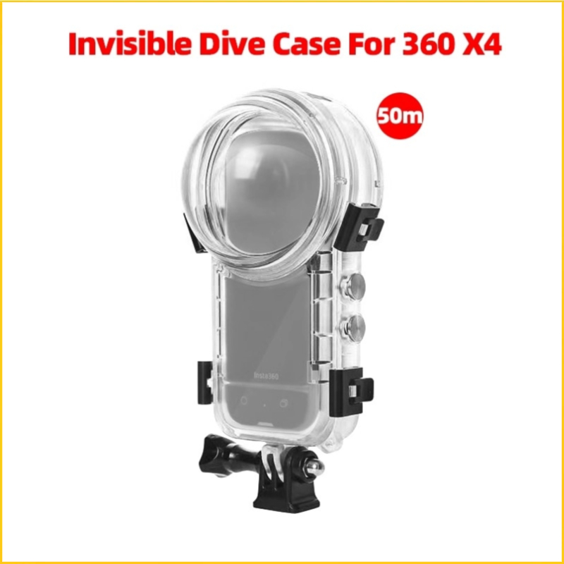 Invisible Dive Case for 360 X4 Panoramic Camera 50M Waterproof Housing ...