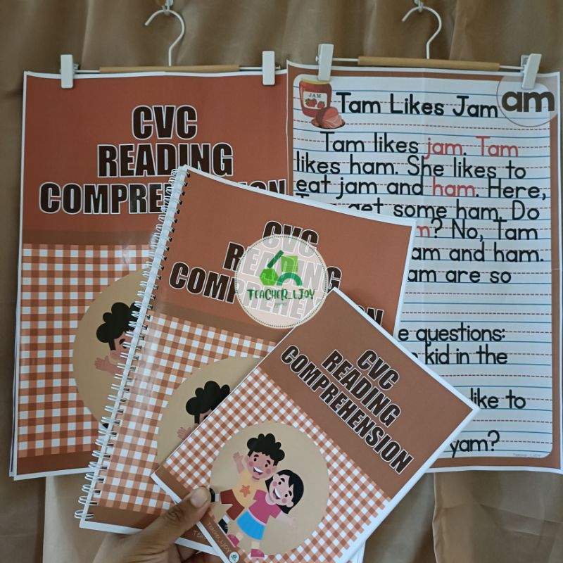 CVC READING COMPREHENSION | Shopee Philippines