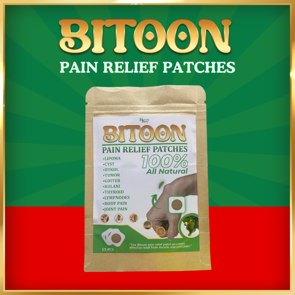 Bitoon Patches Original For all kinds of bukol, Tunaw ang Bukol Goiter ...