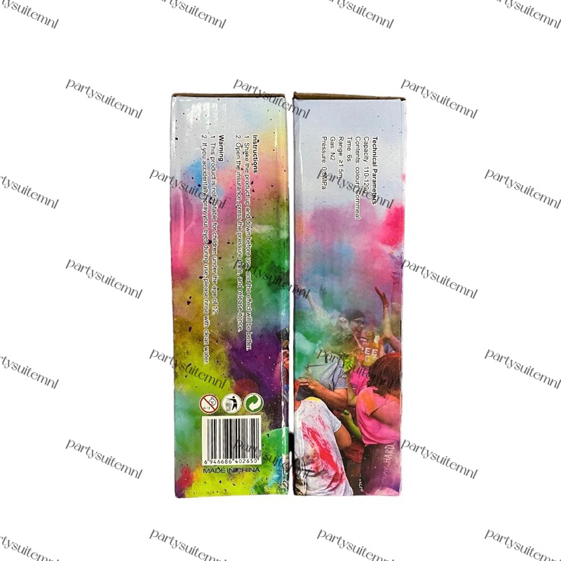 100mL Color Smoke Powder Color Run Extinguisher Smoke Powder Spray (No ...
