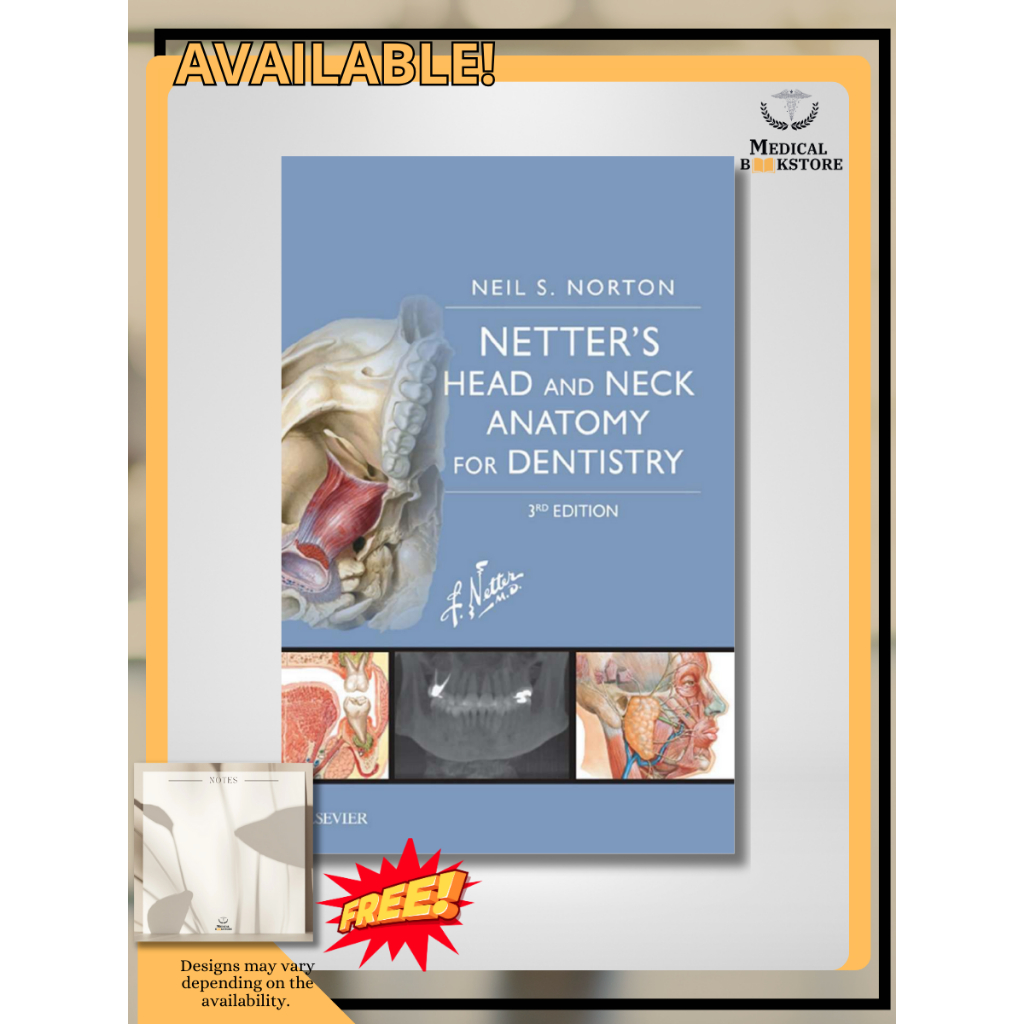 Netter's Head and Neck Anatomy for Dentistry, 3rd Edition | Shopee ...