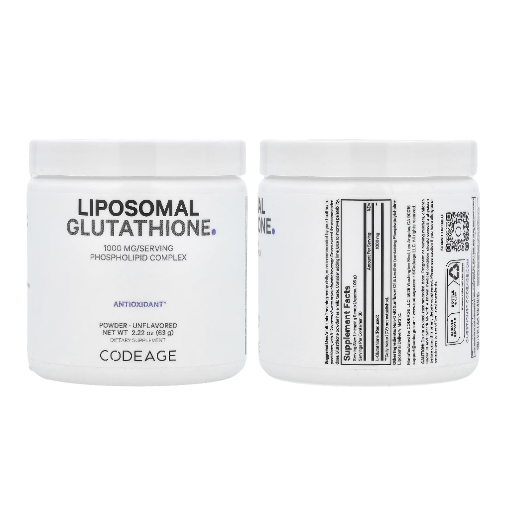 Codeage, Antioxidant, Liposomal Setria Glutathione / 1,000 mg, 60 Capsules (500 mg per Capsule)