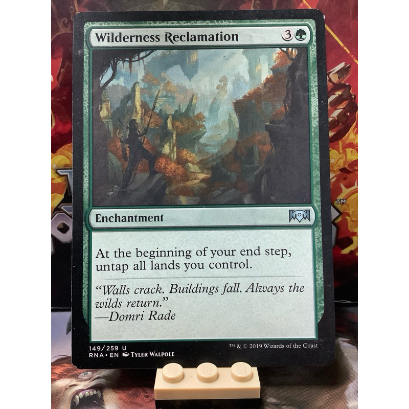 Magic: The Gathering - Wilderness Reclamation (Rivendicazione Terre Selvagge) - Ravnica Allegiance [Carta Singola]