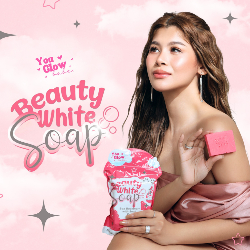BEAUTY WHITE SOAP Micro Peeling 10x Power Whitening And COMBO YOU GLOW ...