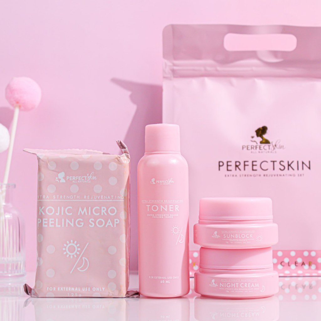 Perfect Skin Rejuvenating Set Extra Strength Acne Remover and anti ...