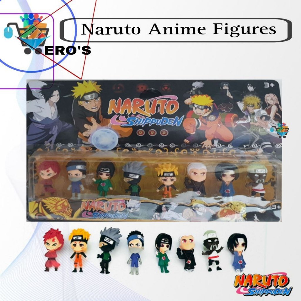 NARUTO CHIBI Action Figures Toy Set | Shopee Philippines