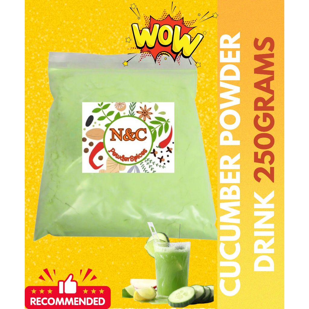 Cucumber Powder Drink (250grams, 500grams) | Shopee Philippines