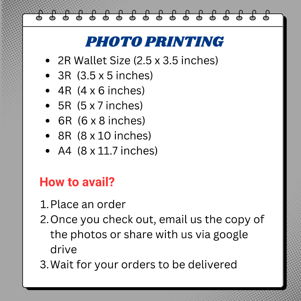 Picture Photo Image Printing 2R / 3R / 4R / 5R / 6R / 8R / A4 | Shopee ...