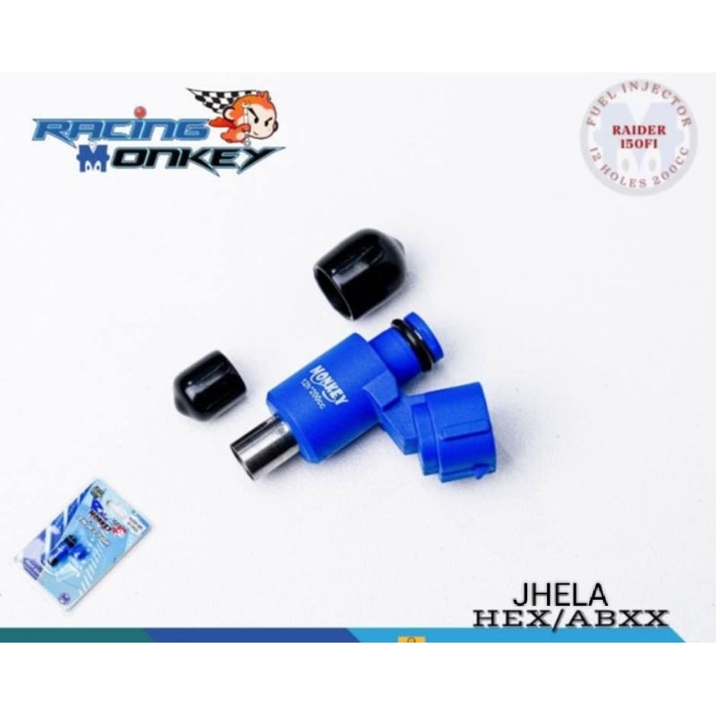 RACING MONKEY FUEL INJECTOR 12 HOLES 200CC FOR SUZUKI RAIDER150 FI