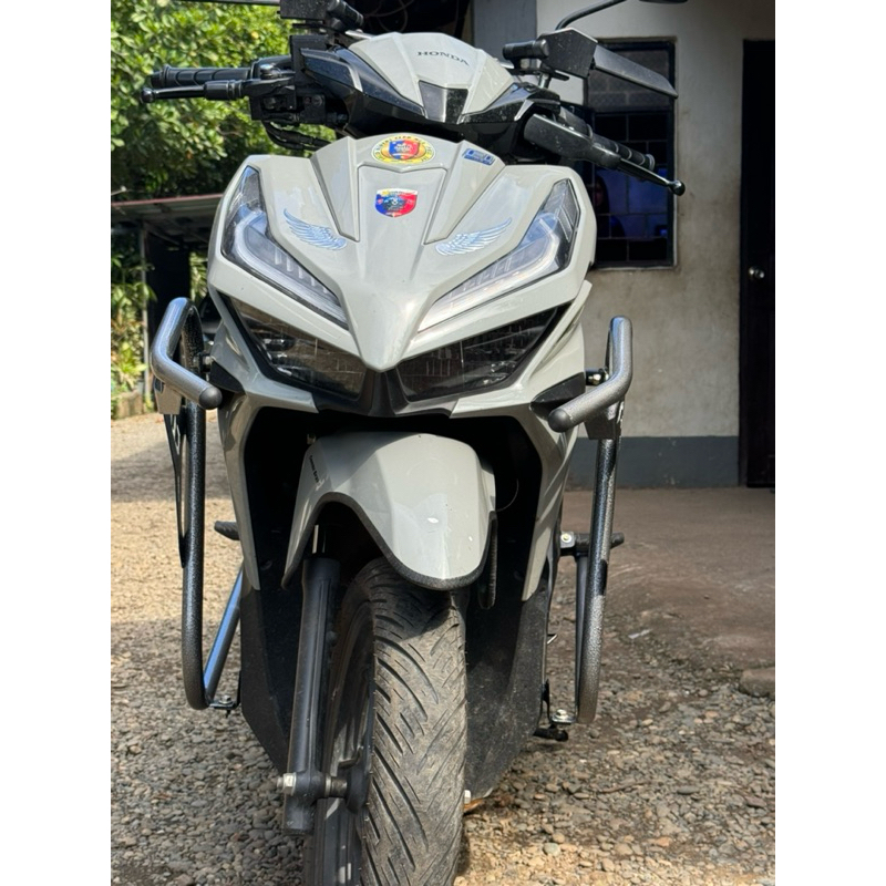 HONDA CLICK 125 v2,v3,CRASH GUARD MINIMALIST DESIGN AND CNC CUT ON SIDE ...